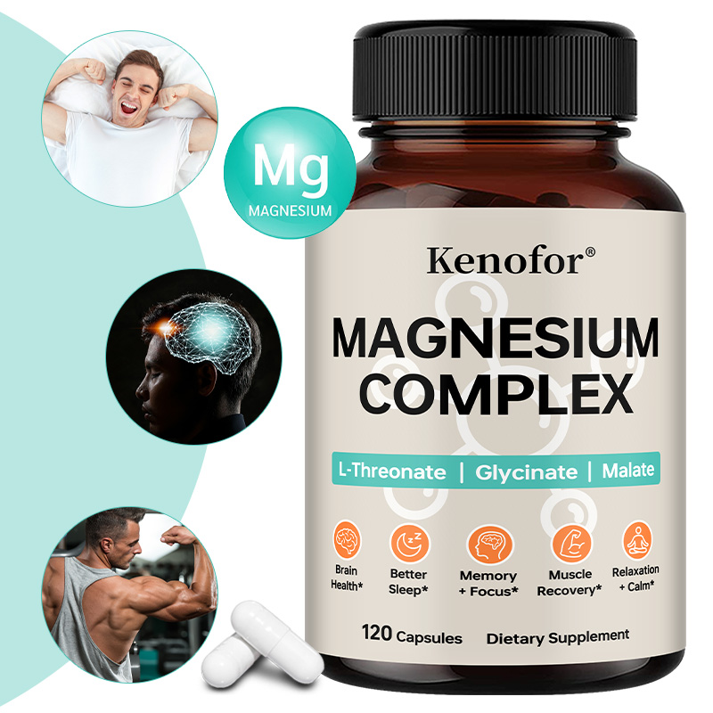 Magnesium Glycinate Capsule - Magnesium Complex 2340mg Capsules - Malate,