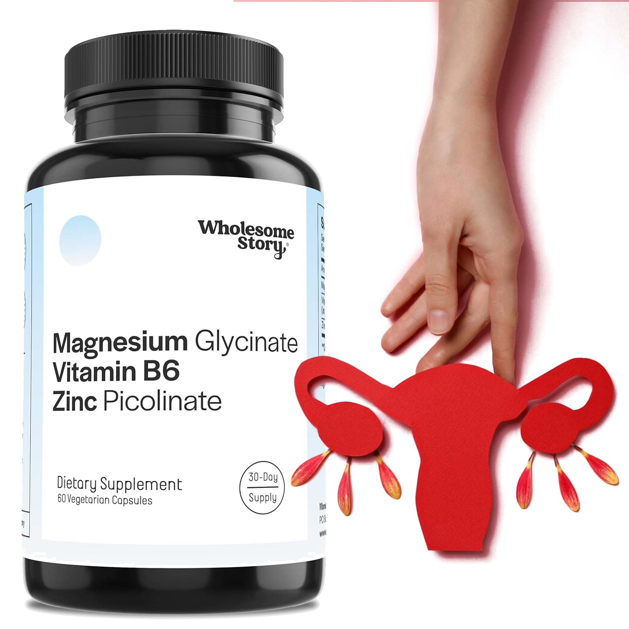 Magnesium Glycinate Capsule - Magnesium Glycinate, Vitamin B6, Zinc Picolinate