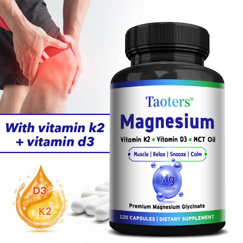 Magnesium Glycinate Capsule - Magnesium Glycinate Capsules - Vitamin K2,