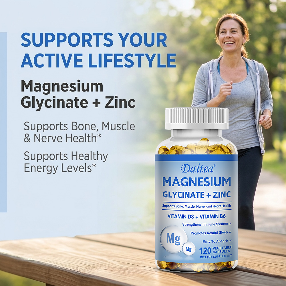Magnesium Glycinate + Zinc - I - Magnesium Glycinate Capsule recension och pris