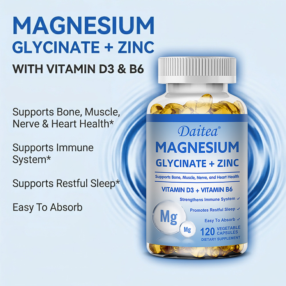 Magnesium Glycinate + Zinc - I - Magnesium Glycinate Capsule recension och pris