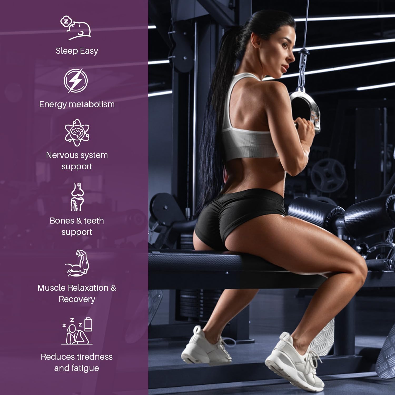 Non-GMO Magnesium Complex 700m - Magnesium Glycinate Capsule recension och pris