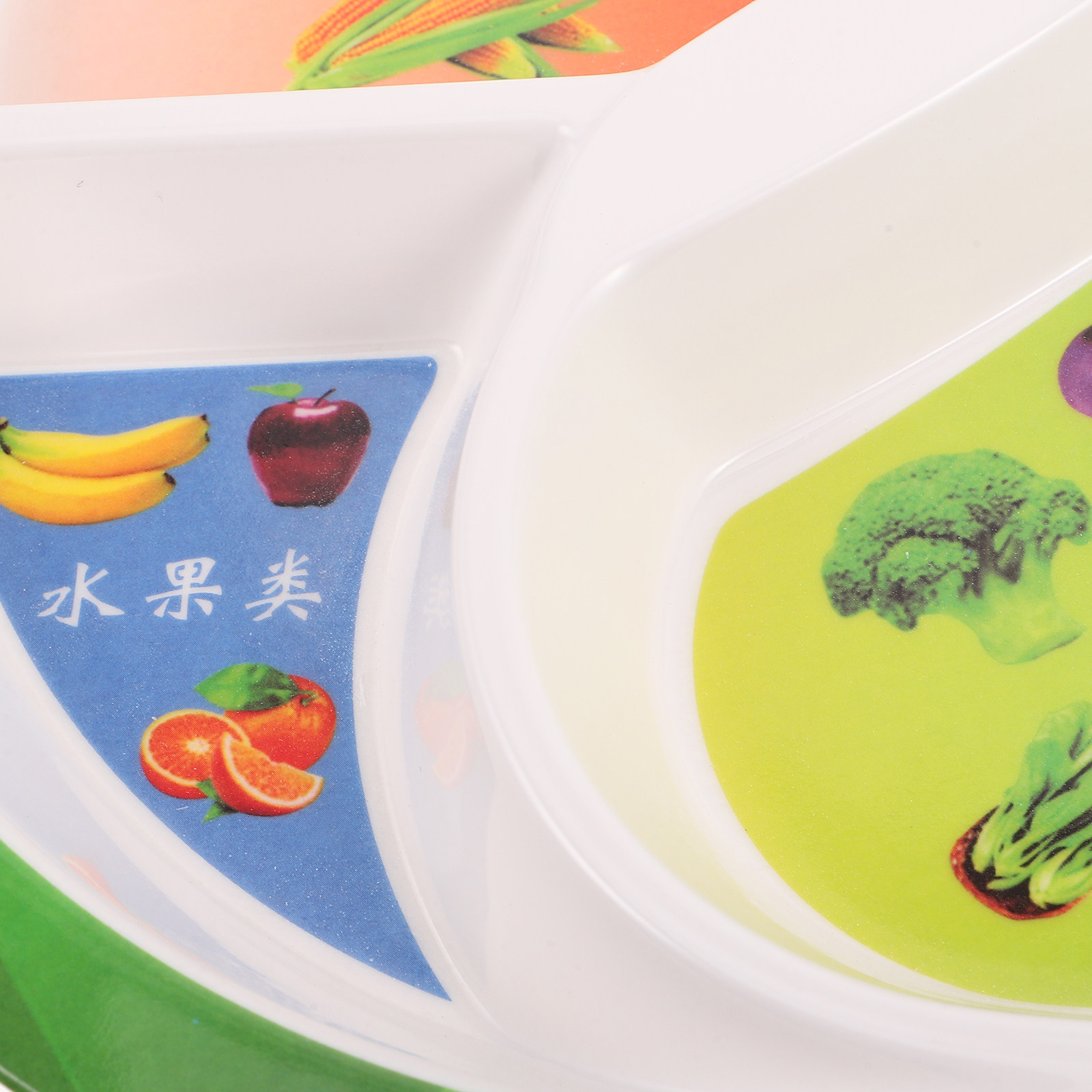 4 Section Adult Divided Plate  - Nutrition & Fitness Hub Photos recension och pris