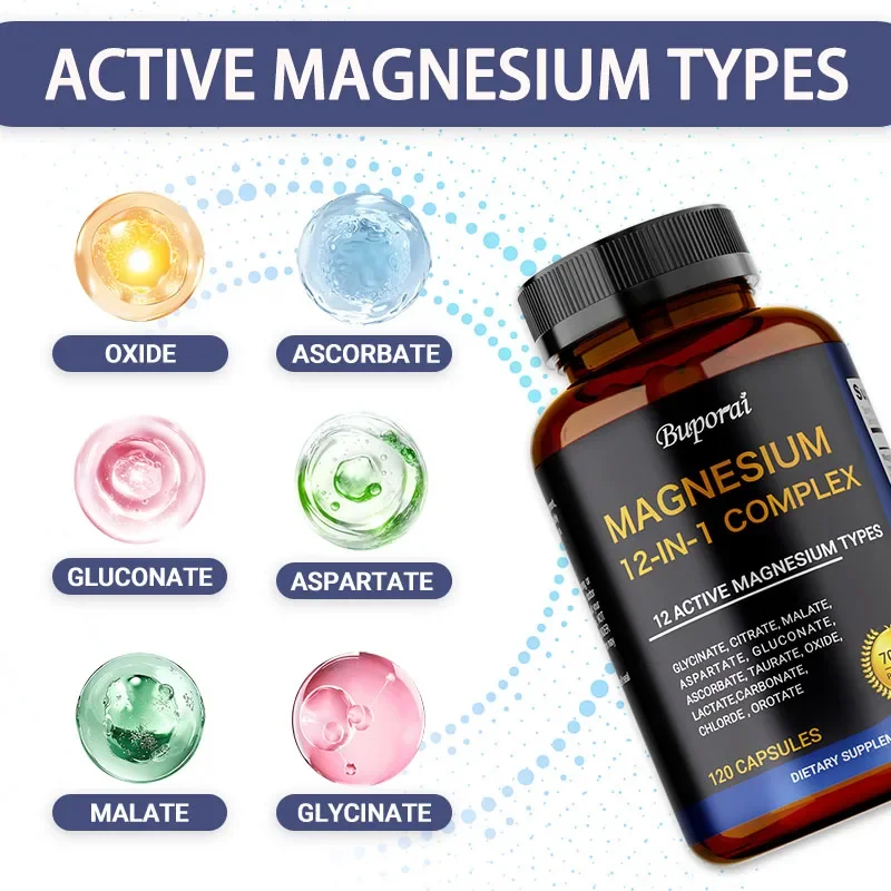 Magnesium Complex Capsules - S - Magnesium Glycinate Capsule recension och pris