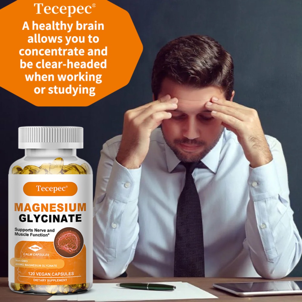 Magnesium Glycinate - Helps wi - Magnesium Glycinate Capsule recension och pris