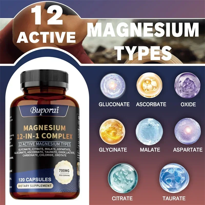 Magnesium Complex - Relaxation - Magnesium Glycinate Capsule recension och pris