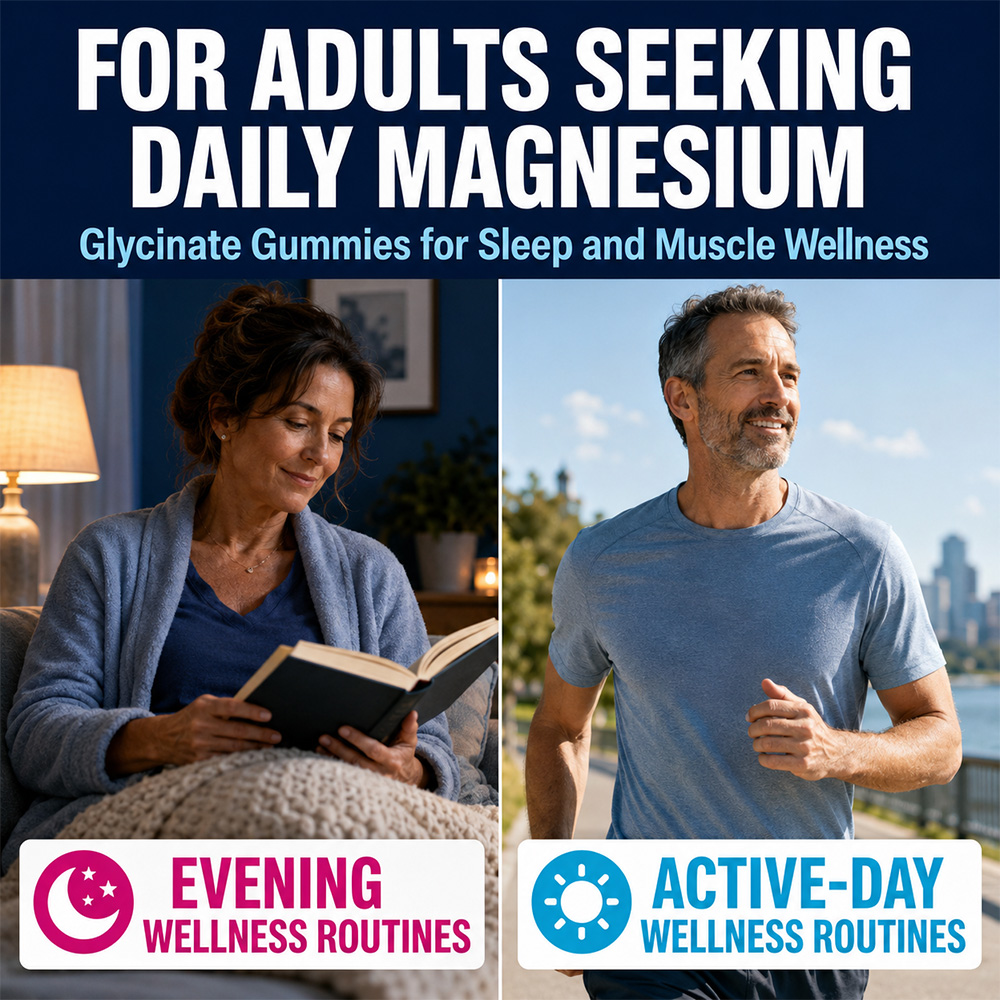 Magnesium Glycinate Gummies 40 - Magnesium Glycinate Capsule recension och pris