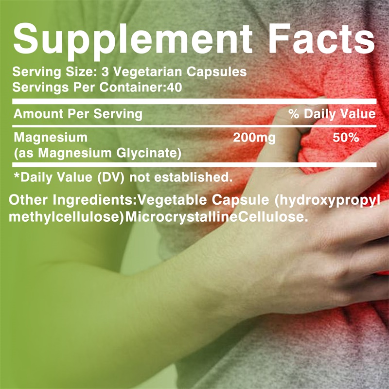 Magnesium Glycinate Capsules H - Magnesium Glycinate Capsule recension och pris