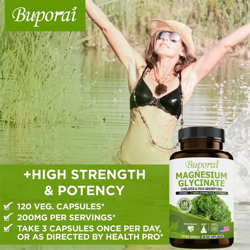 Magnesium Glycinate Capsules H - Magnesium Glycinate Capsule recension och pris